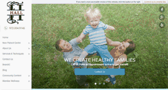 Desktop Screenshot of hallchiropracticwellnesscenter.com
